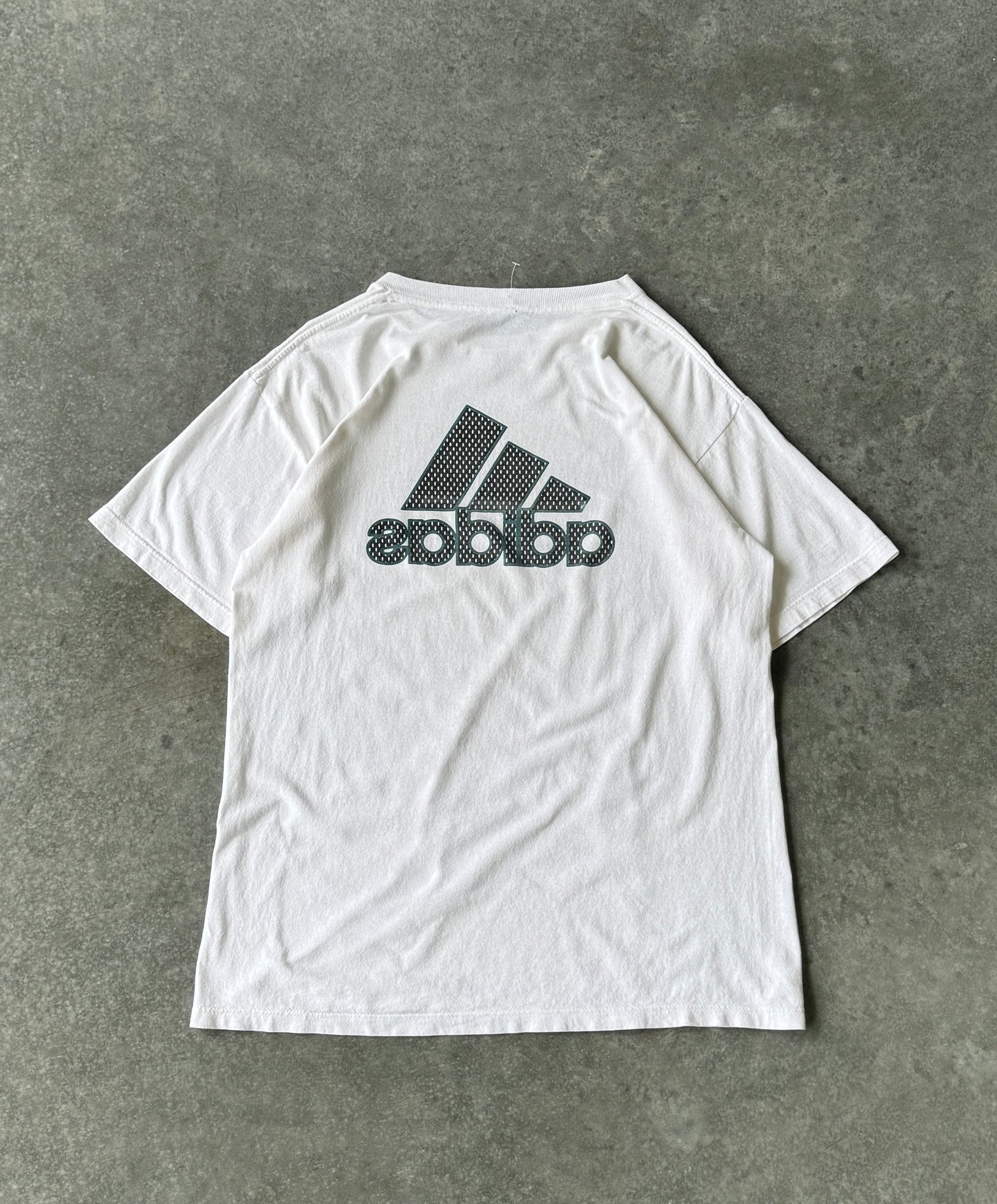 Vintage 90s Adidas Logo Tee (L)