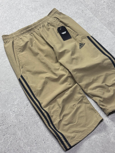 Vintage 2000s Adidas Adjustable 3/4 Track Shorts (M)