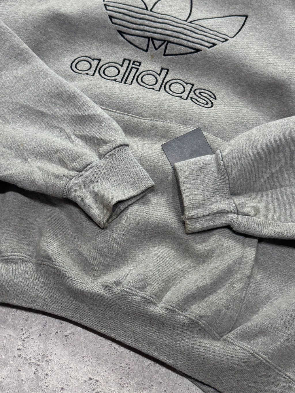 Vintage 90s Adidas Heavyweight Hoodie (XL)