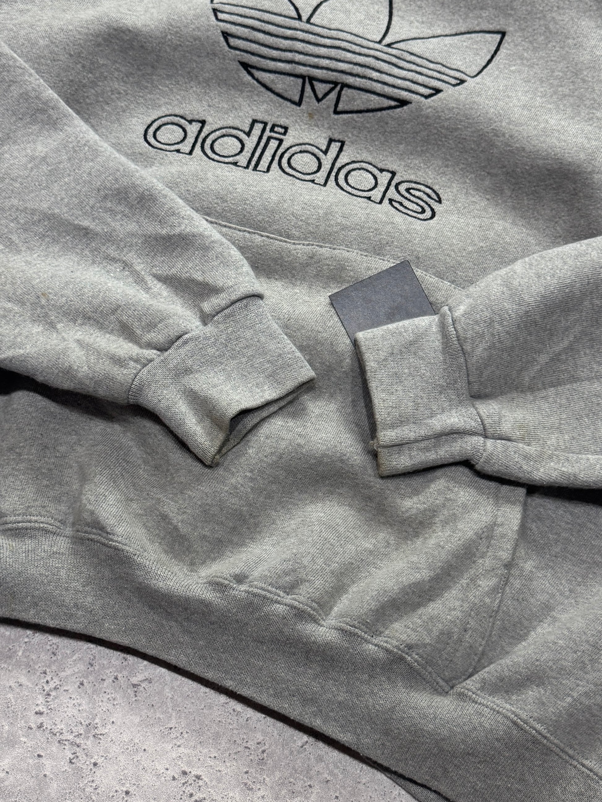 Vintage 90s Adidas Heavyweight Hoodie (XL)