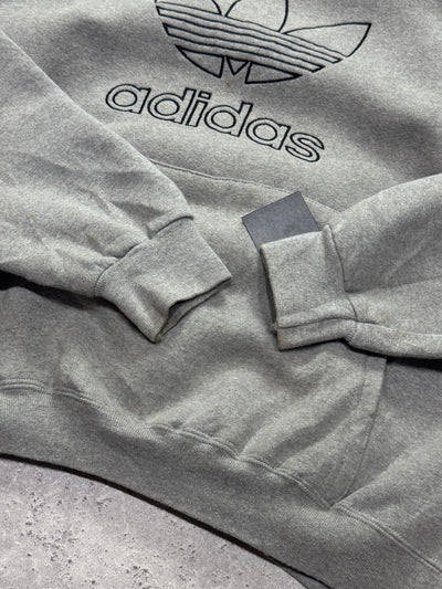 Vintage 90s Adidas Heavyweight Hoodie (XL)