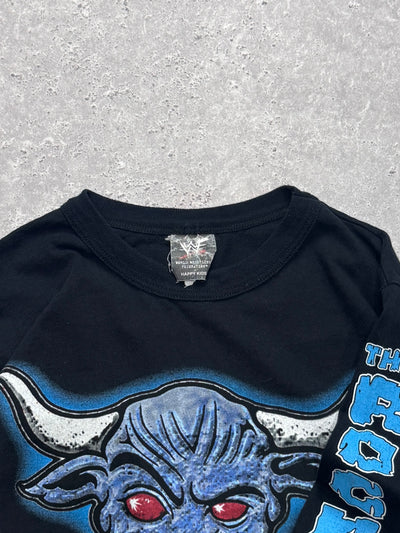 Vintage 1999 WWF The Rock "Brahma Bull" Longsleeve Tee (S)
