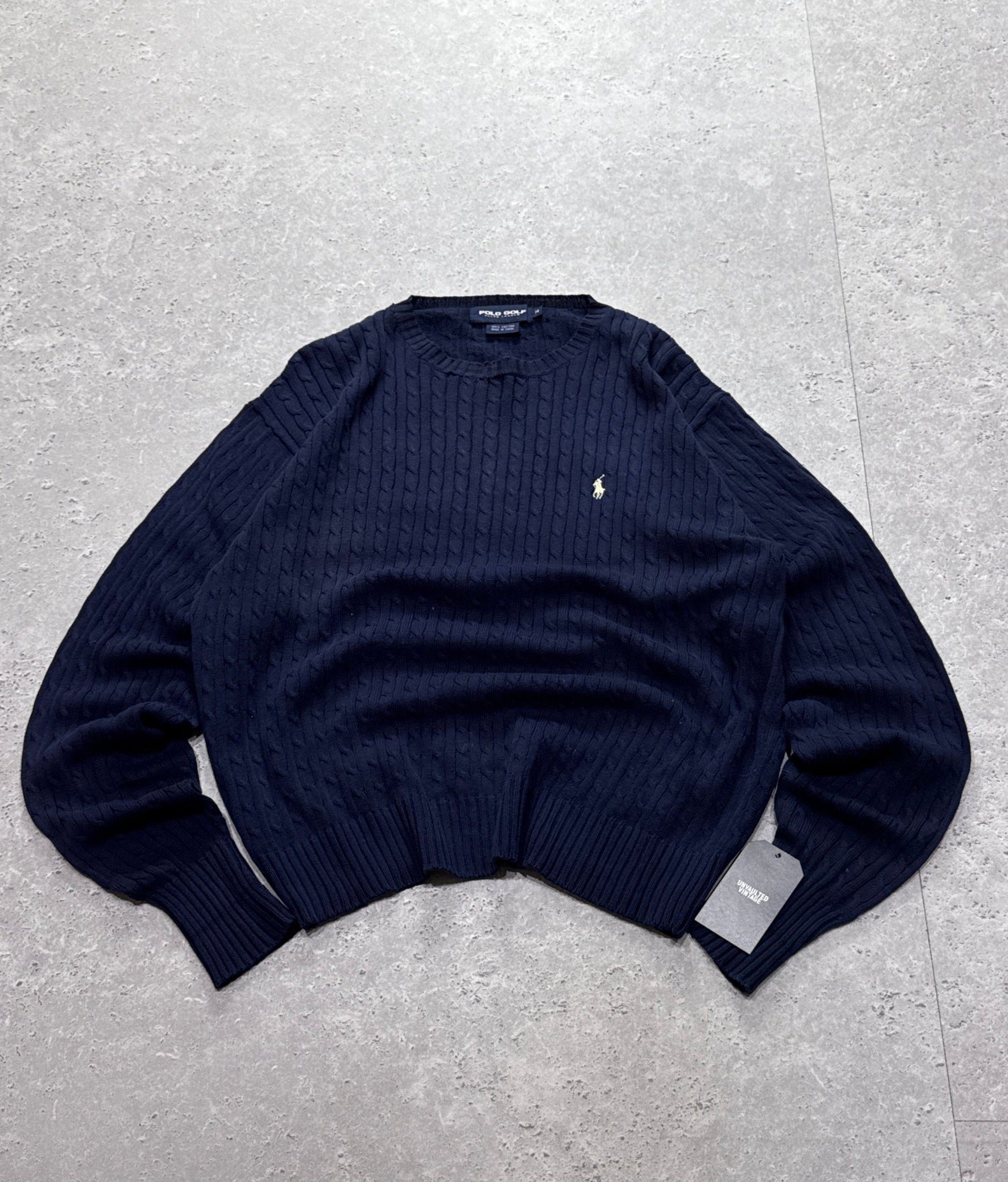 Vintage Polo Golf Ralph Lauren Knitted Sweater (M)
