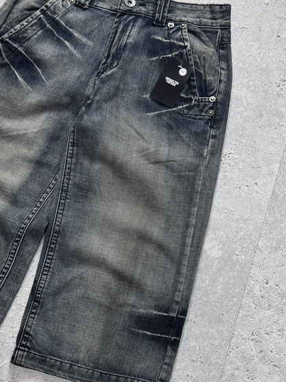 Vintage Y2K Grunge Super Baggy Jorts (32")