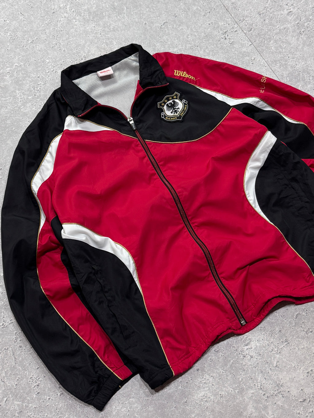 Vintage 2000s Wilson X Japan Club Football Windbreaker Jacket (S)