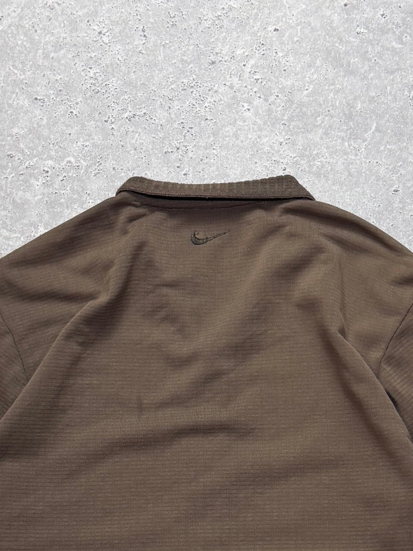 Vintage 2000s Nike Golf Quarter Zip Sweater (M)
