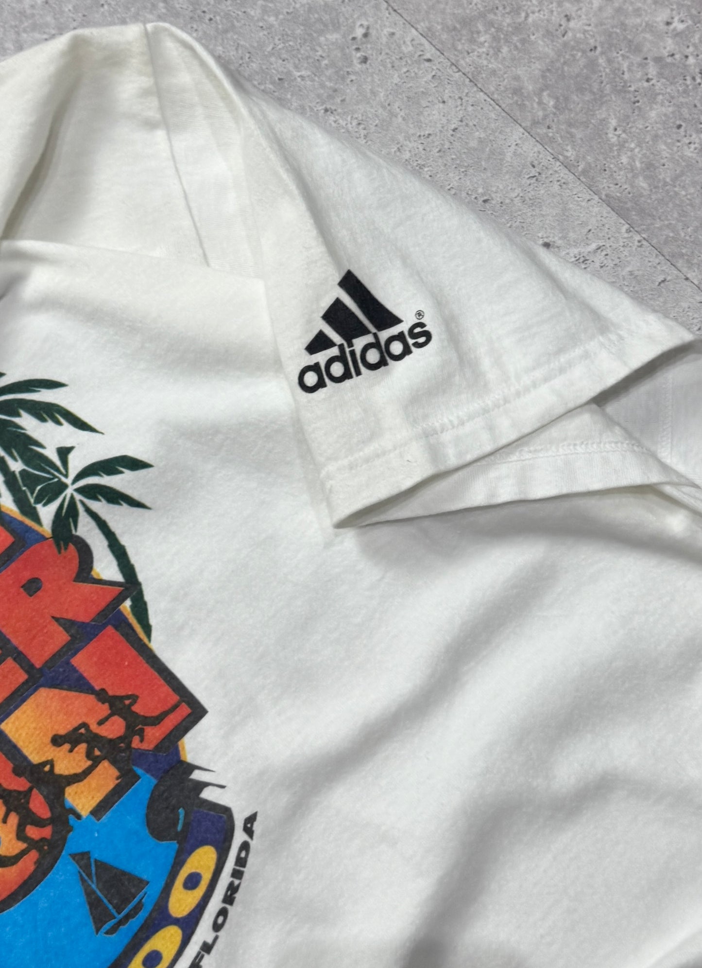 Vintage 2000s Adidas Gate River Run Marathon Tee (XL)