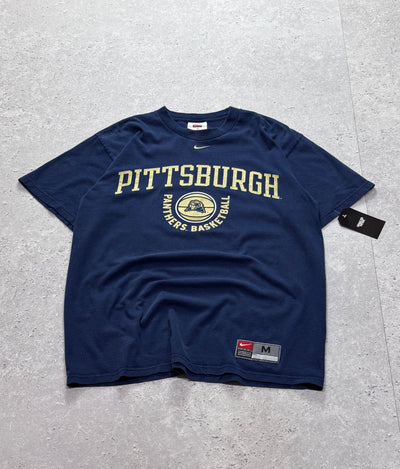 Vintage 2000s Nike Pittsburgh College Basketball Tee (M)