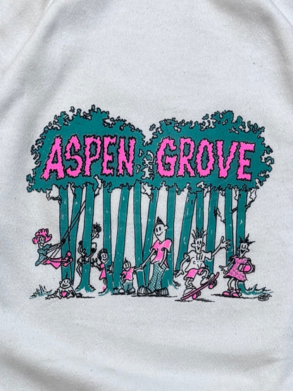 Vintage 80s Aspen Grove Graphic Sweater (S)