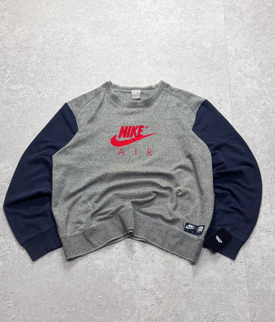 Vintage 2000s Nike Air Spellout Sweater (XL)