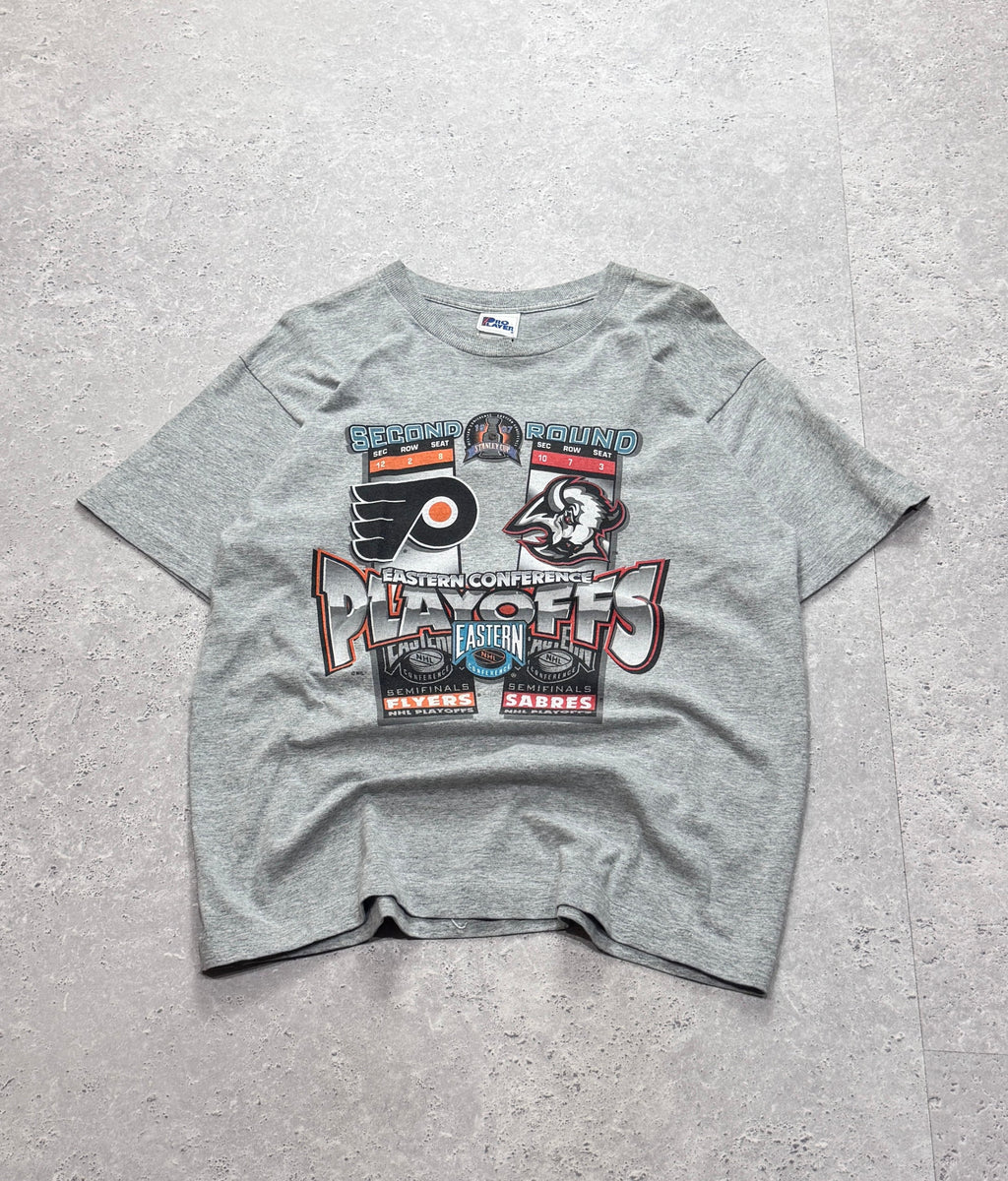 Vintage 1997 NHL Playoffs Sabres vs Flyers Tee (L)