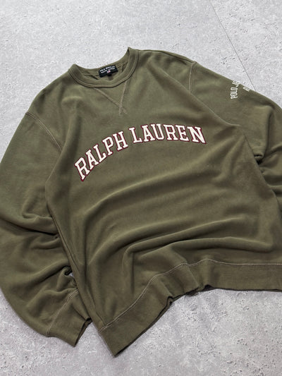 Vintage Polo Ralph Lauren Spellout Sweater (M)