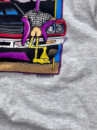 Vintage 90s Road Runner Looney Tunes Car Tee (XL)