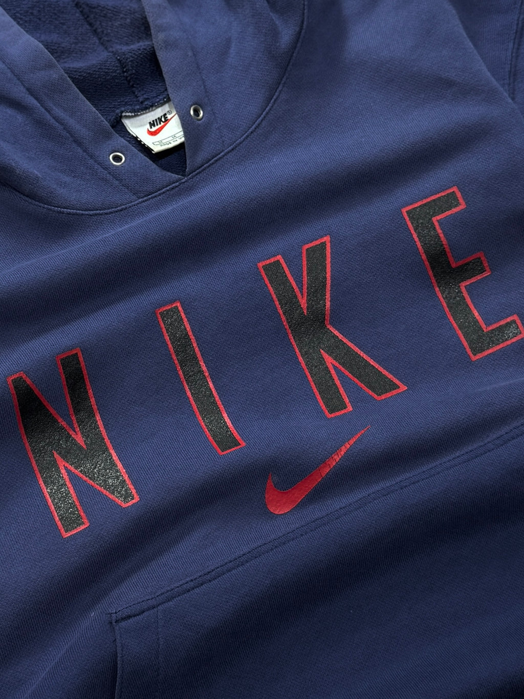 Vintage 90s Nike Spellout Hoodie (M)