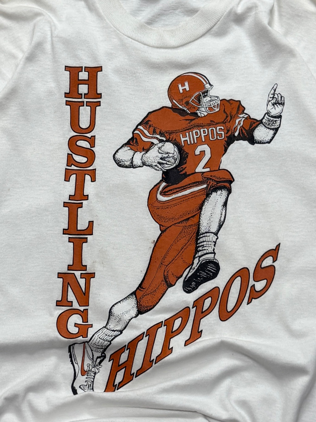 Vintage 80s College Football Tee (L)