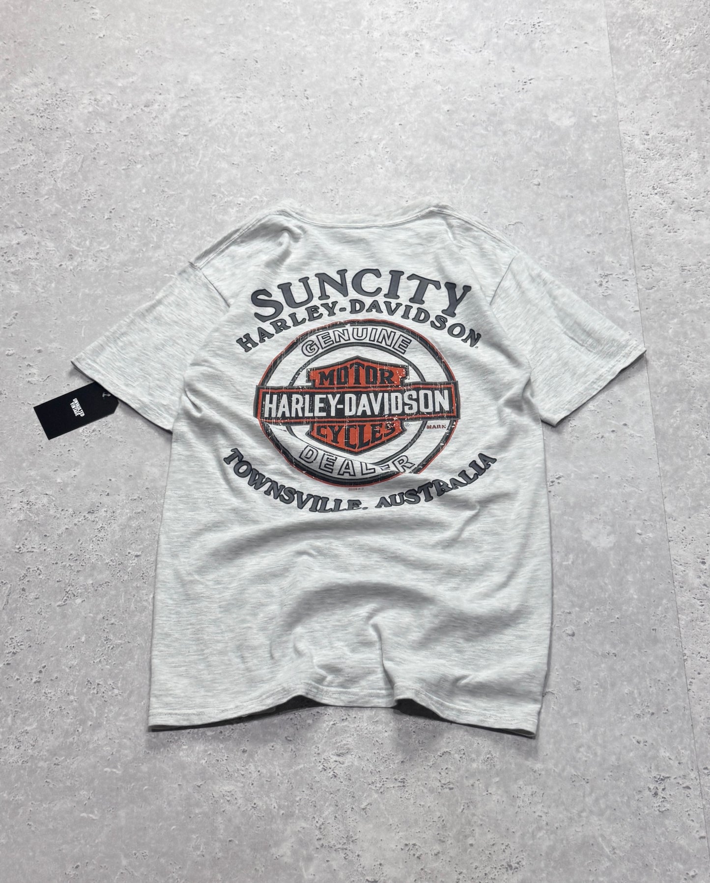 Vintage 2000s Harley Davidson Logo Tee (S)