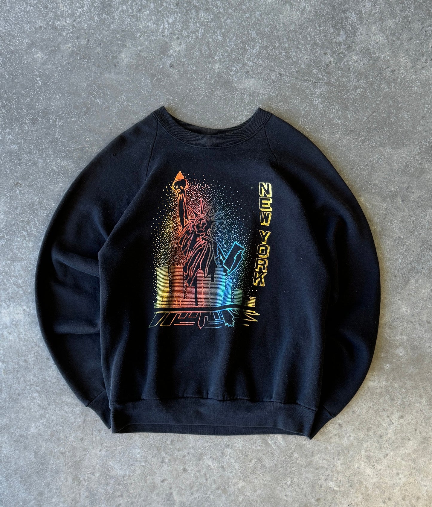 Vintage 90s New York Destination Sweater (L)