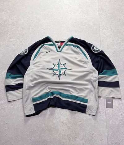 Vintage 2000s Nike X Seattle Mariners NHL Jersey (XL)