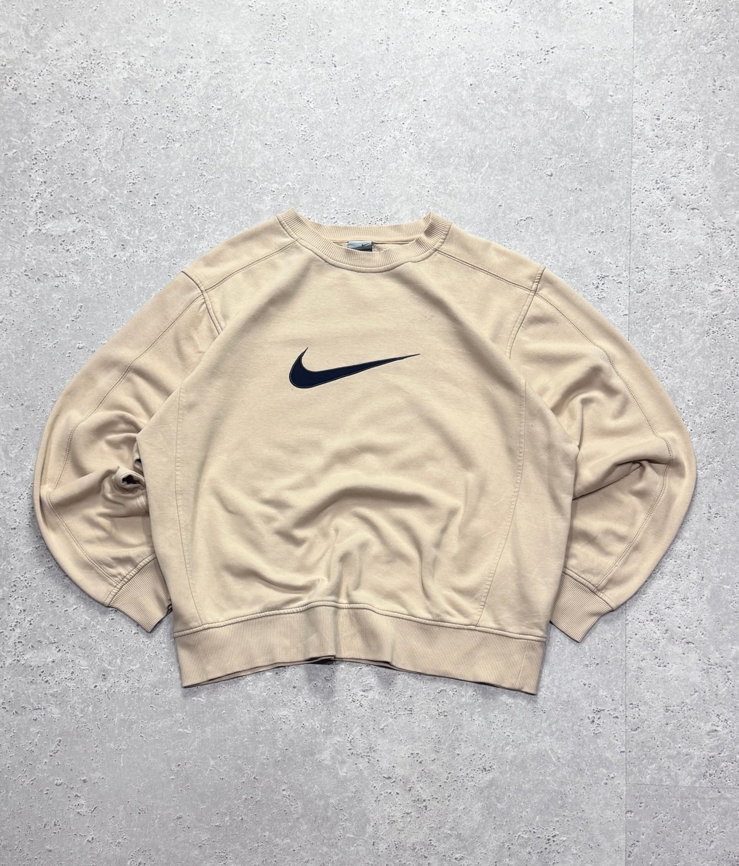 Vintage 2000s Nike Swoosh Embroidered Sweater (XL)
