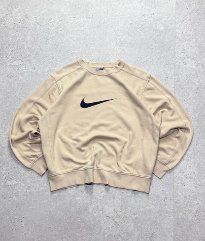 Vintage 2000s Nike Swoosh Embroidered Sweater (XL)