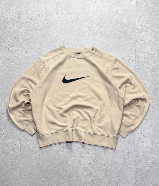 Vintage 2000s Nike Swoosh Embroidered Sweater (XL)