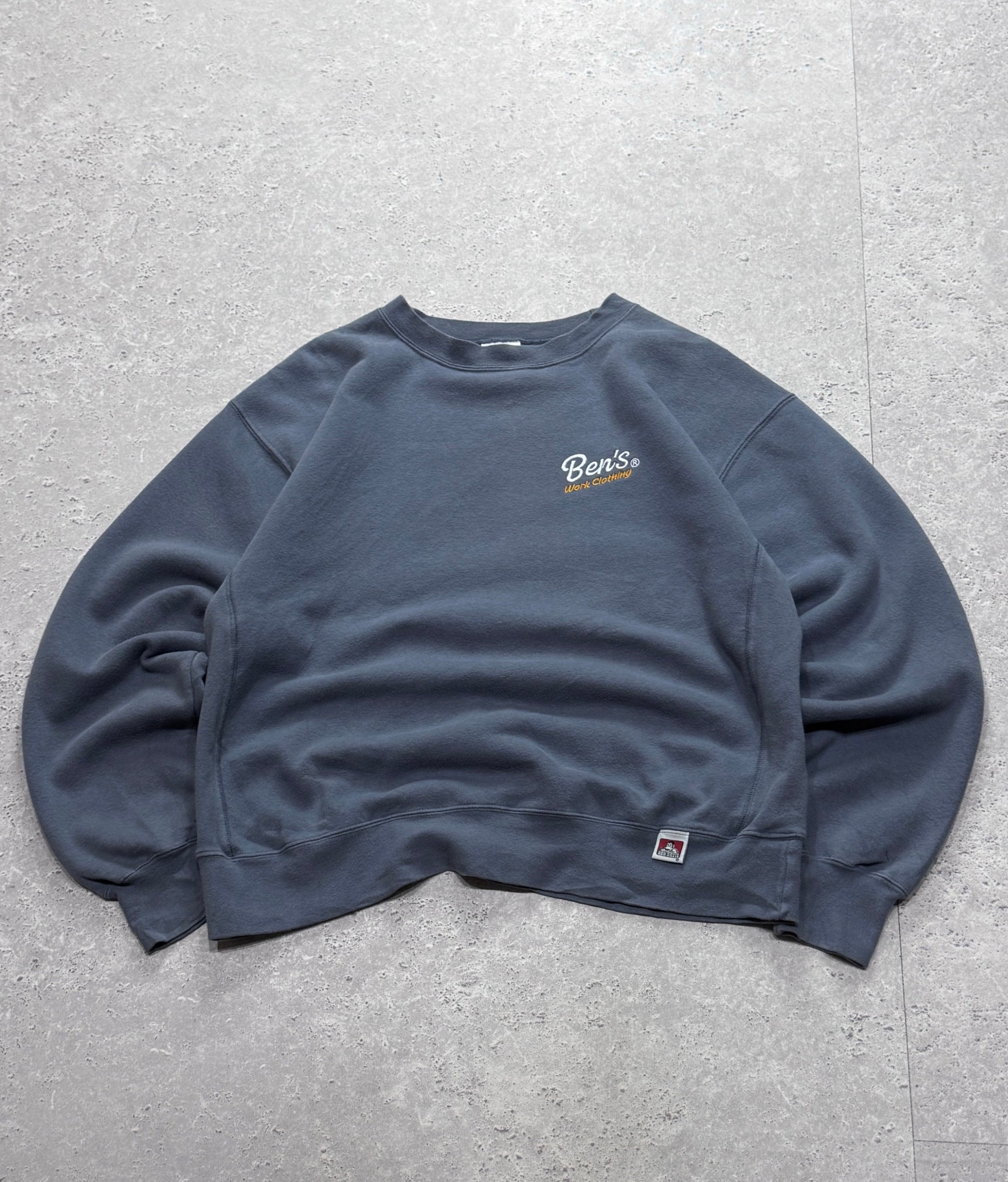 Vintage 90s Ben Davis Workwear Embrodiered Sweater (M)
