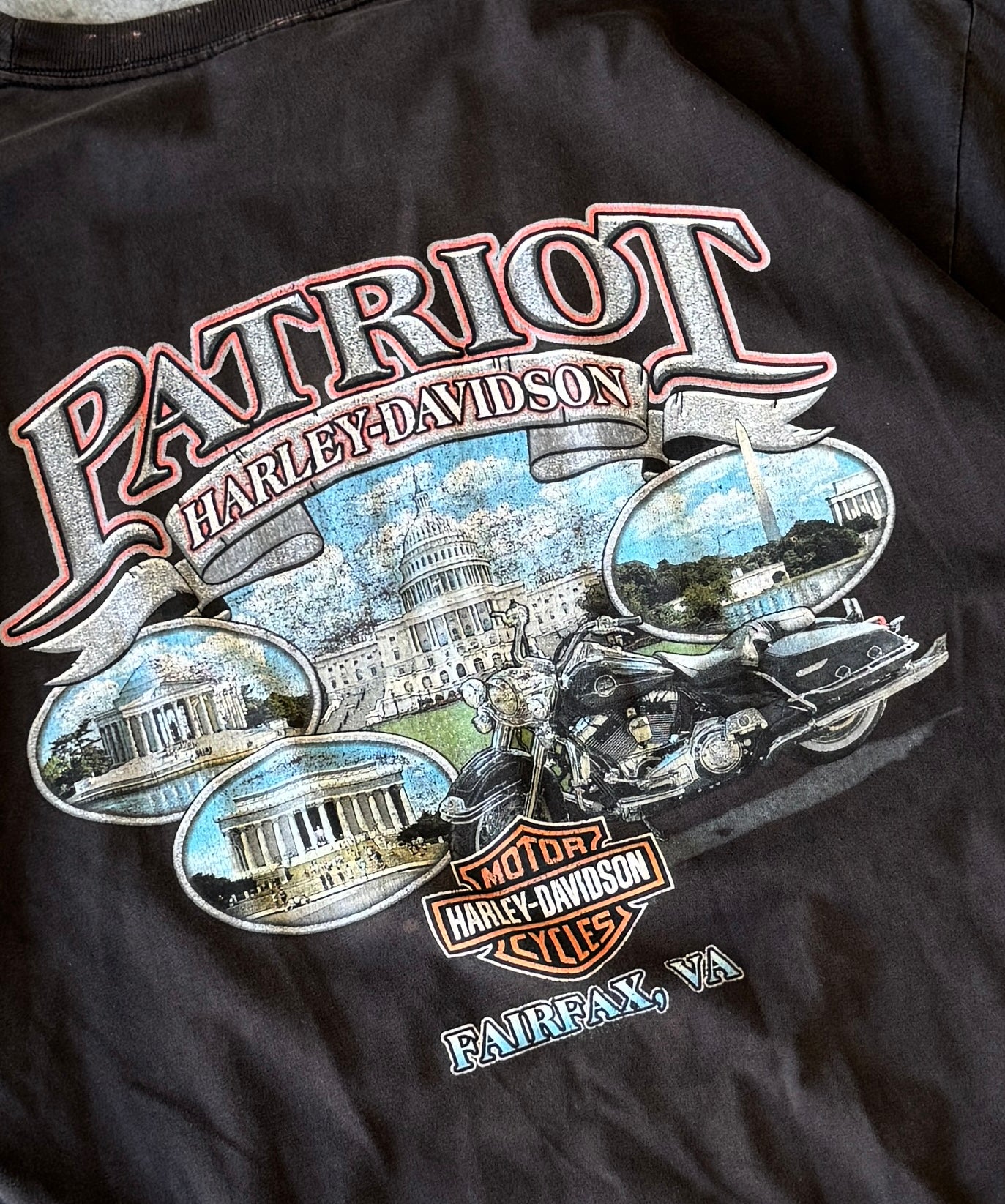 Vintage Harley Davidson Fatboy Tee (XL)