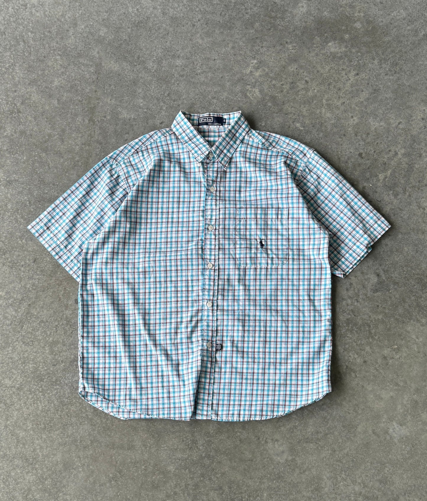 Vintage 00s Polo Button Up Shirt (L)