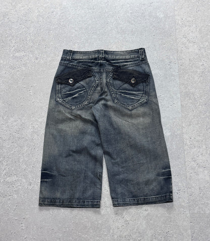 Vintage Y2K Grunge Super Baggy Jorts (32")