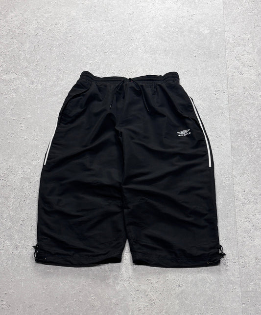 Vintage 2000s Umbro Adjustable 3/4 Track Shorts (30")