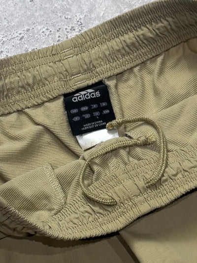 Vintage 2000s Adidas Adjustable 3/4 Track Shorts (M)