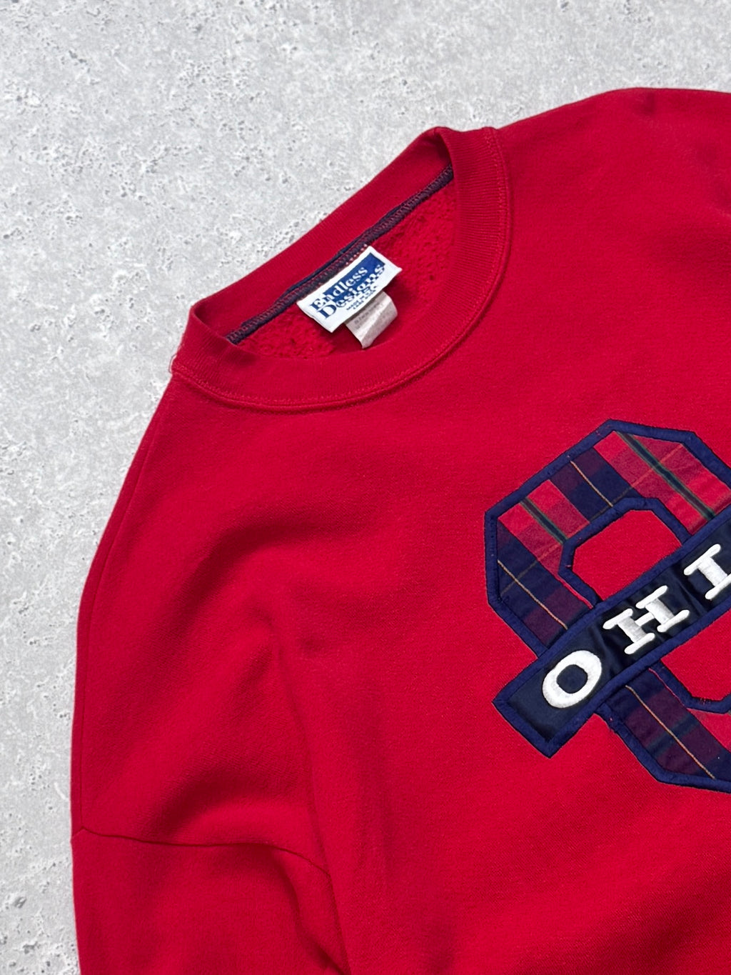 Vintage Ohio State College Embroidered Sweater (XL)