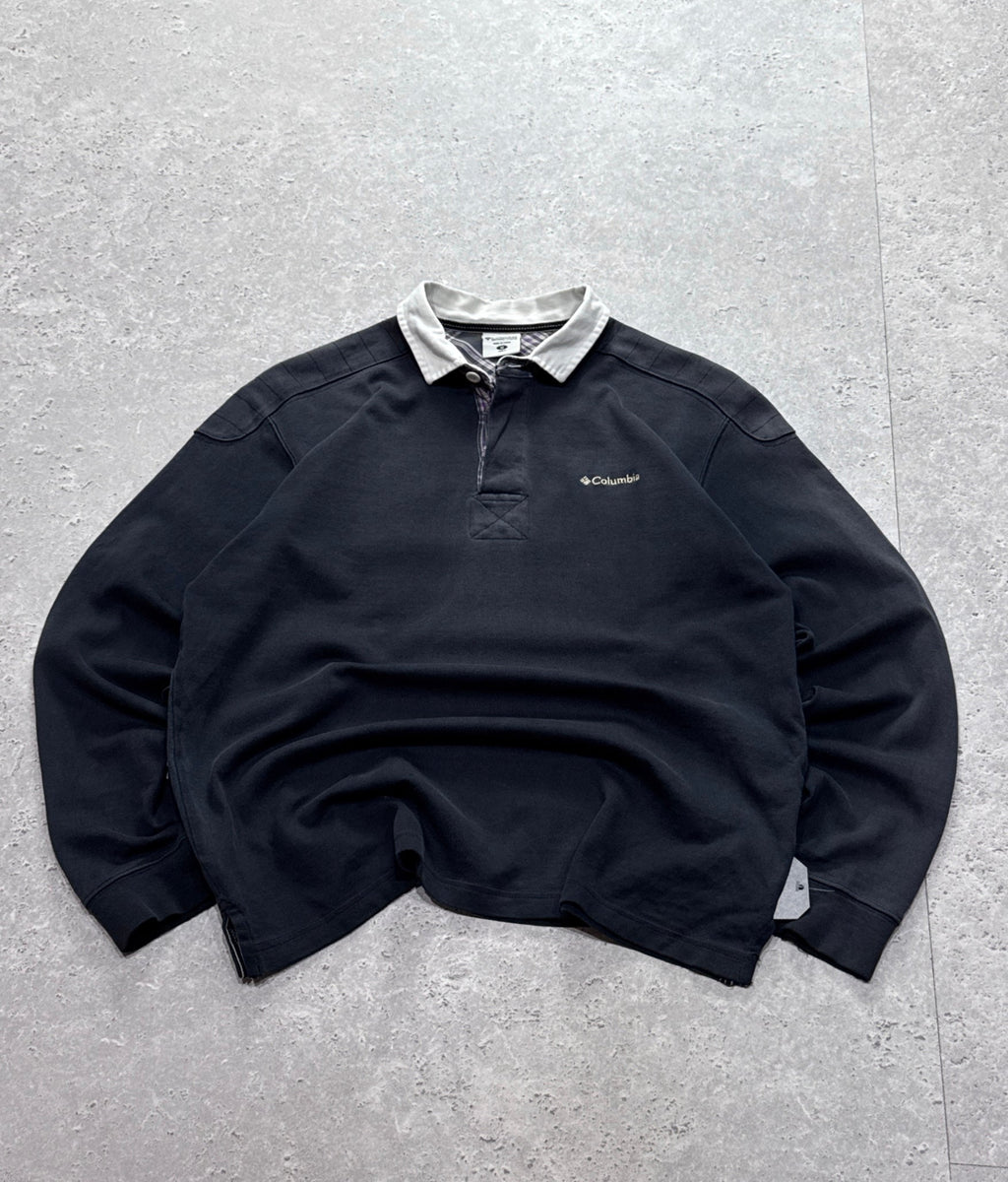 Vintage 2000s Columbia Rugby Sweater (M)