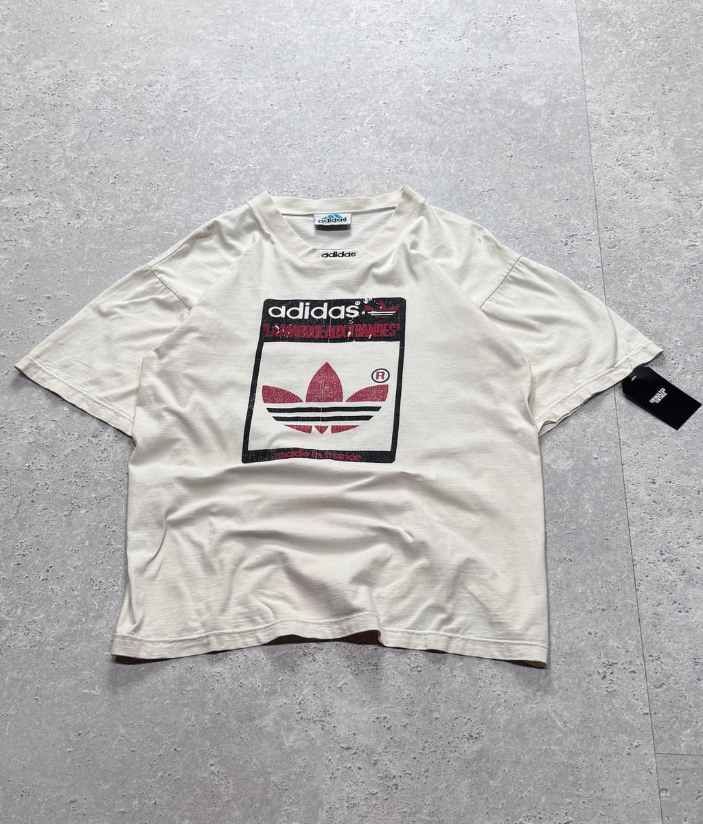 Vintage 90s Adidas Basketball Tee (M)