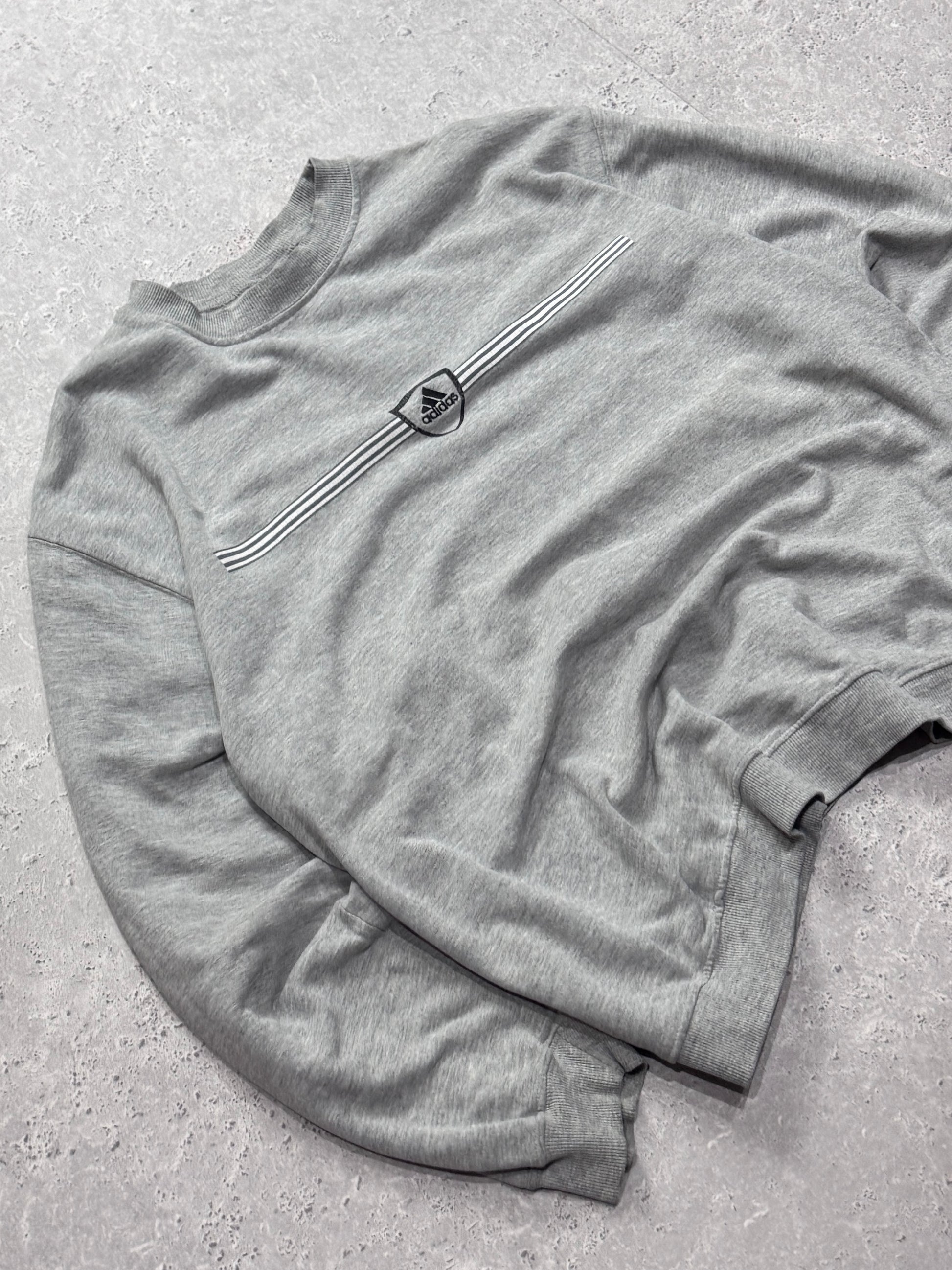 Vintage 90s Adidas Logo Sweater (XL)