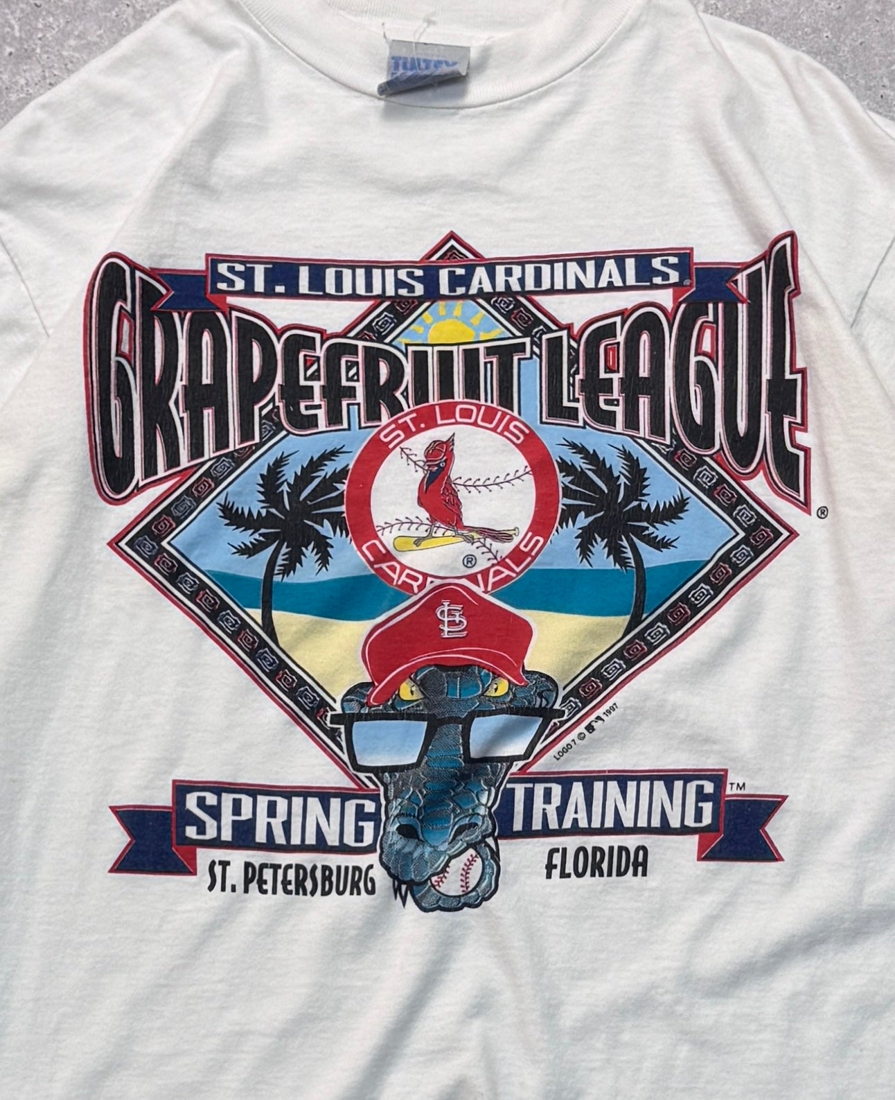 Vintage 1997 St Louis Cardinals Spring Training MLB Tee (M)