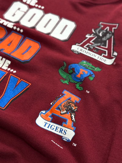 Vintage 90s College Football Sweater (M)