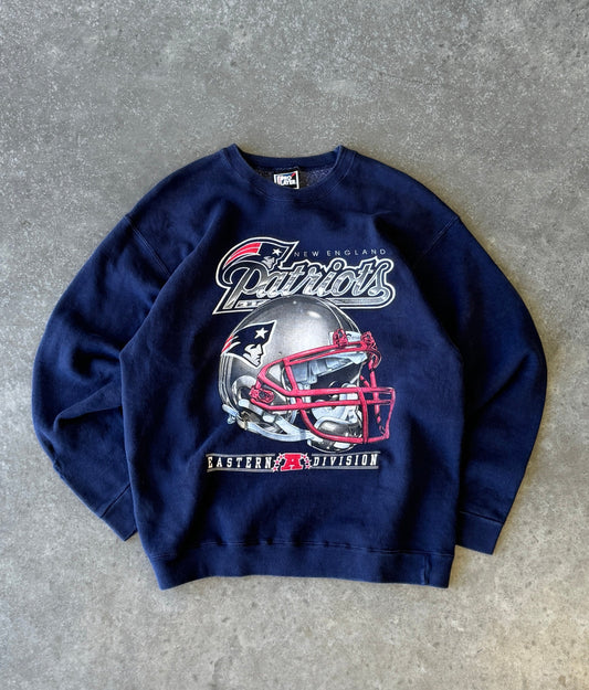 Vintage New England Patriots Helmet Sweater (L)