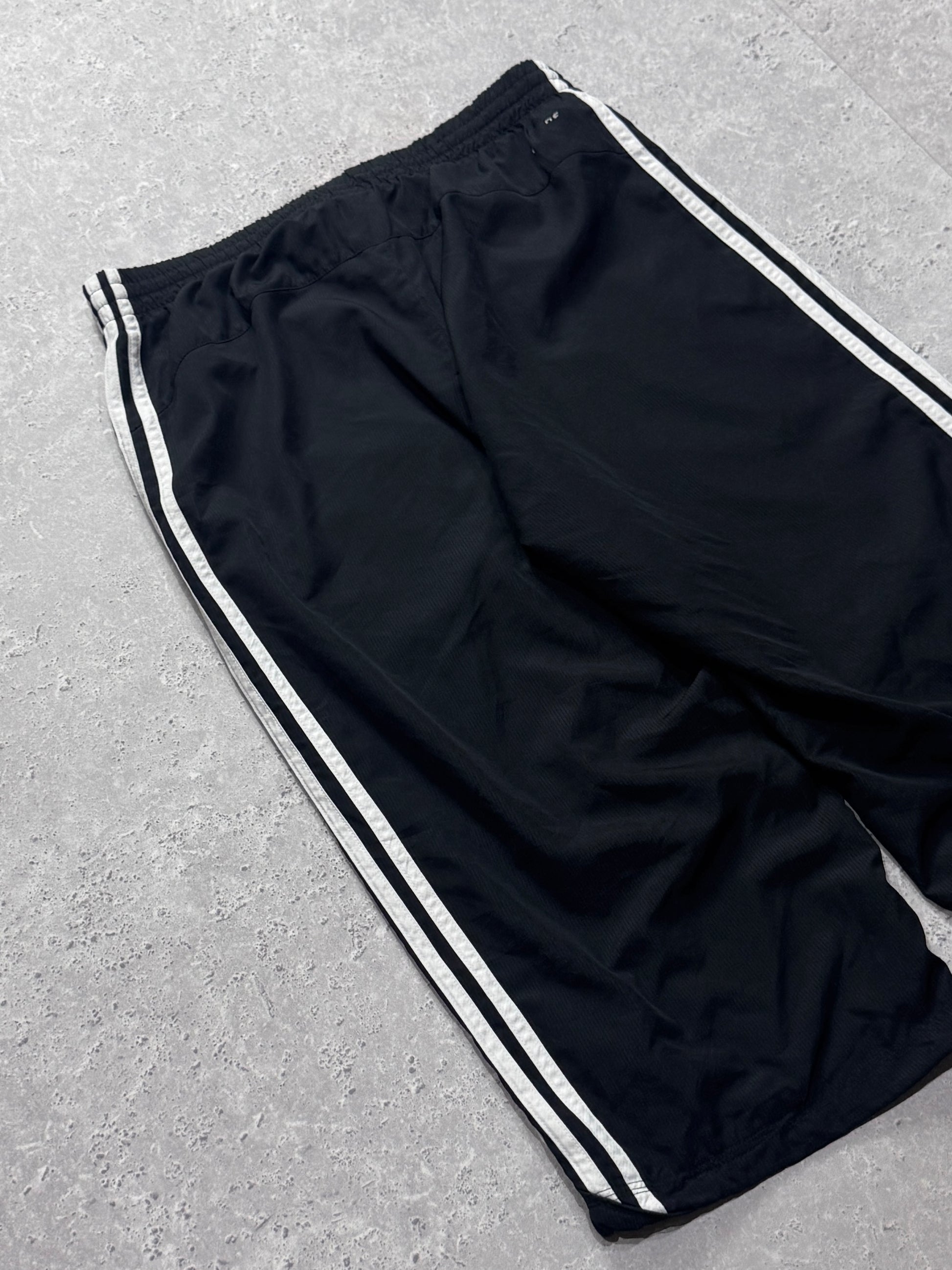 Vintage 2000s Adidas Adjustable 3/4 Track Shorts (M)