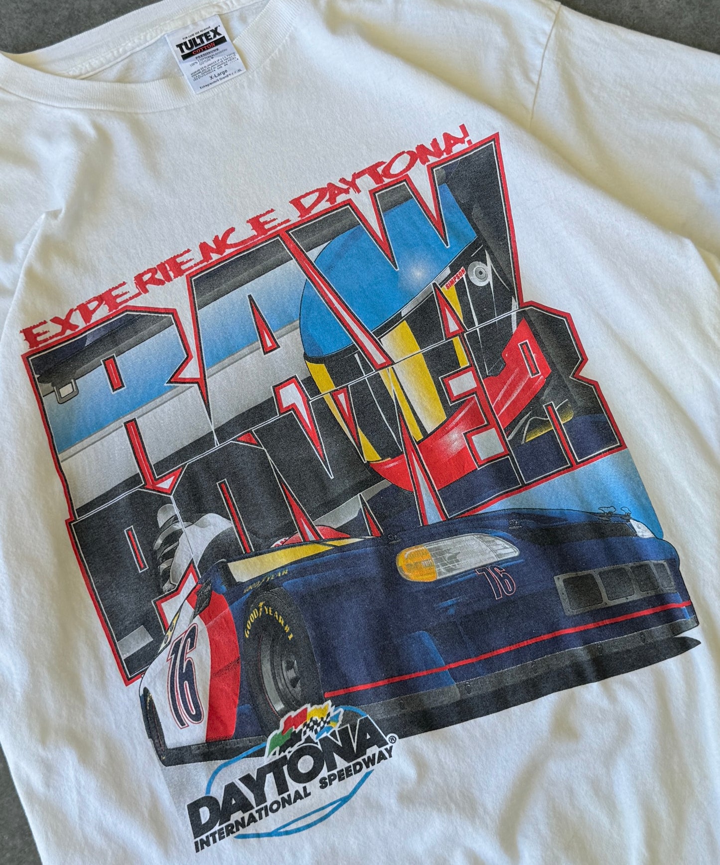 Vintage 90s Daytona Speedway Racing Tee (XL)