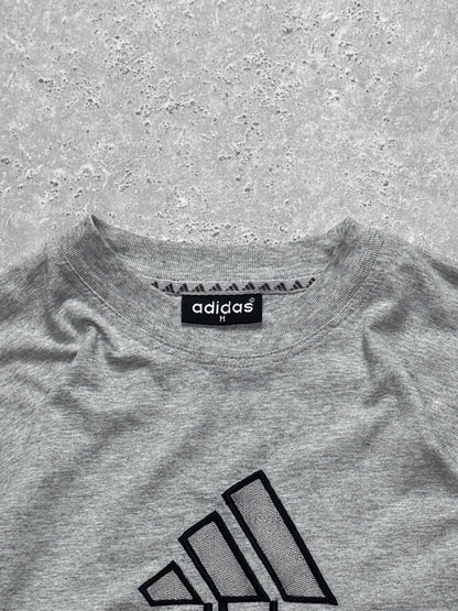 Vintage 90s Adidas Embroidered Spellout Tee (M)