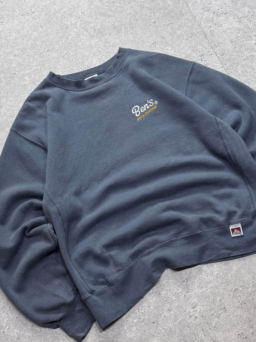 Vintage 90s Ben Davis Workwear Embrodiered Sweater (M)