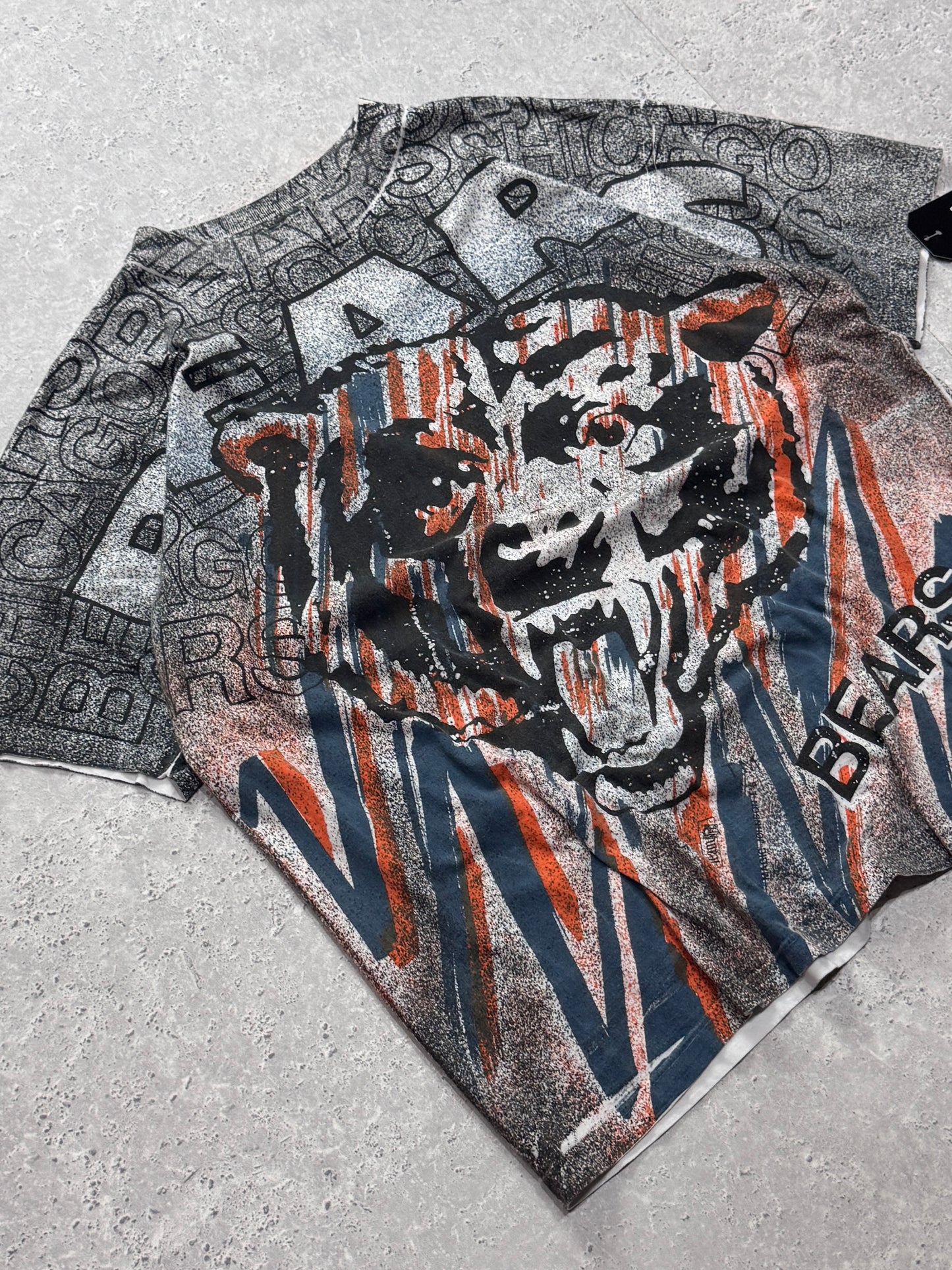 Vintage 90s Chicago Bears Magic Johnson NFL Tee (XL)