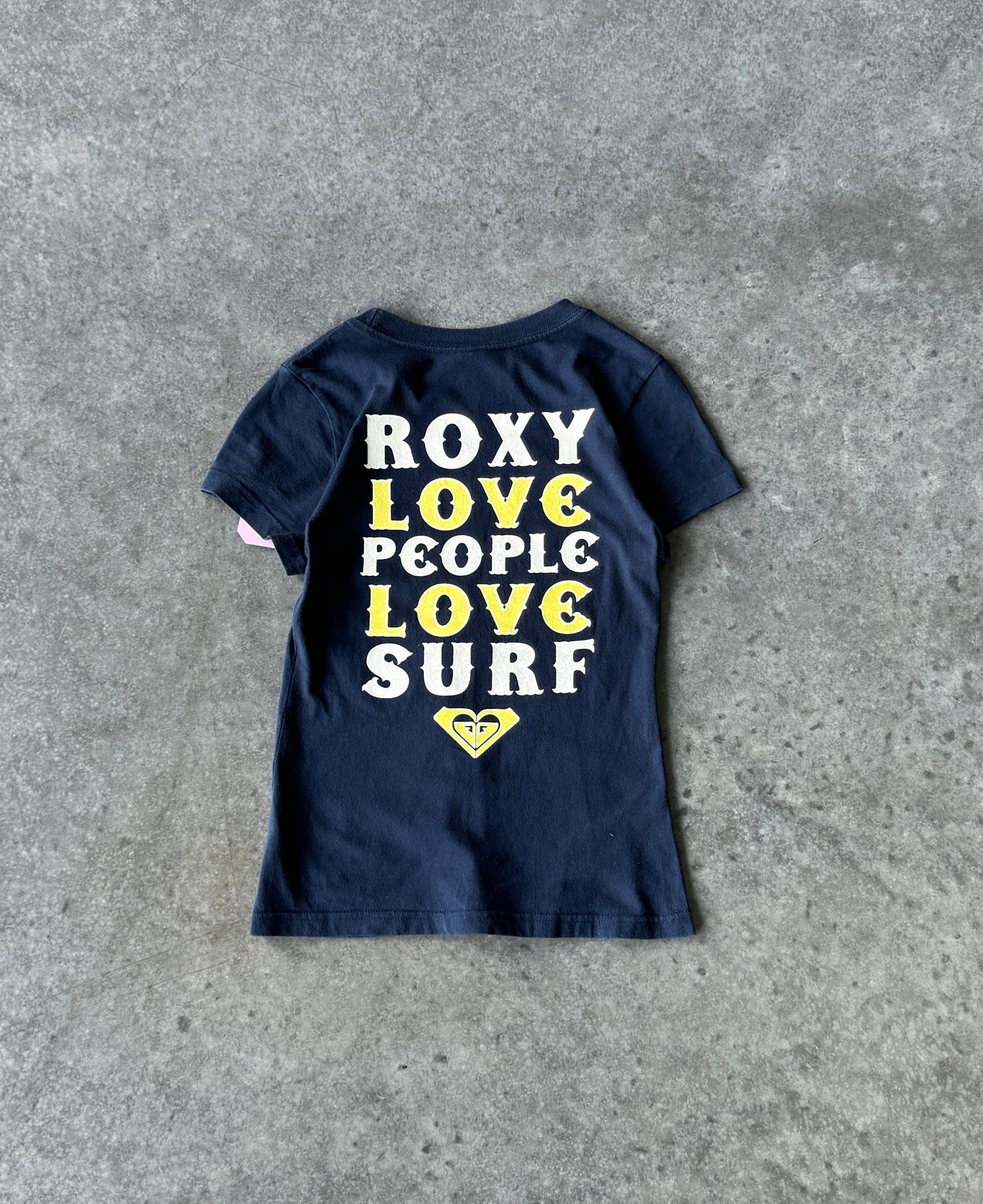 Vintage Roxy Boardriding Baby Tee (M)