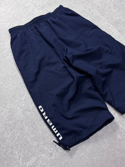 Vintage 2000s Umbro Adjustable 3/4 Track Shorts (L)