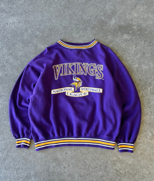 Vintage Minnesota Vikings Embroidered Sweater (L)