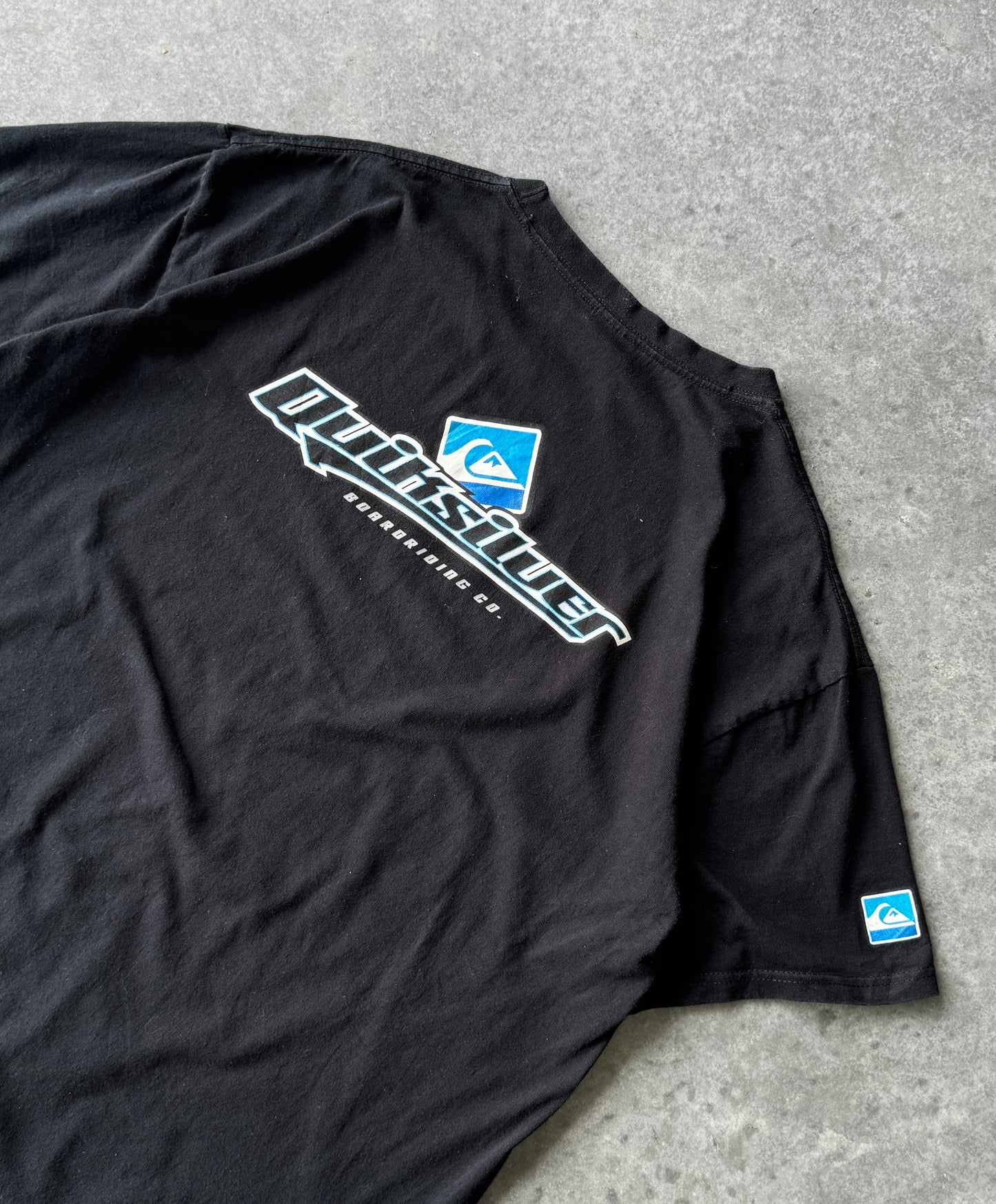 Vintage 00s Quiksilver Logo Surf Tee (L)