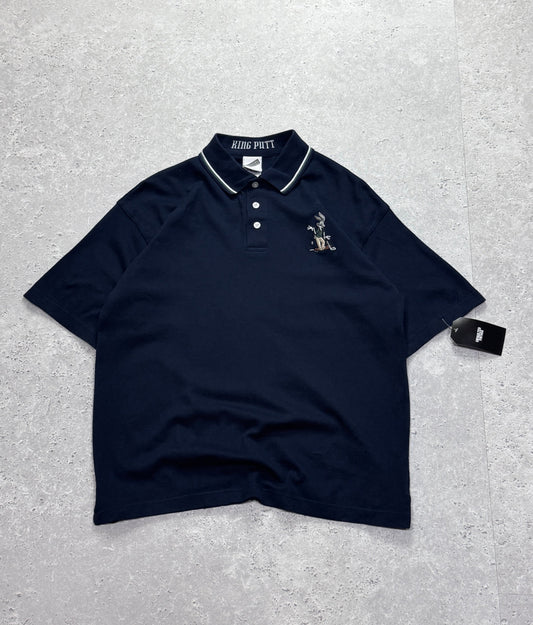 Vintage 90s King Putt Bugs Bunny Golf Polo Shirt (M)