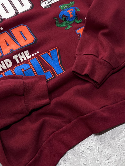 Vintage 90s College Football Sweater (M)