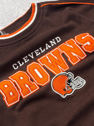 Vintage 90s Cleveland Browns NFL Embroidered Sweater (L)